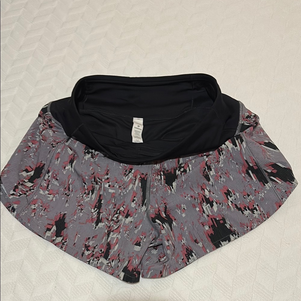 Lululemon Abstract Patterned Athletic Shorts - image 1